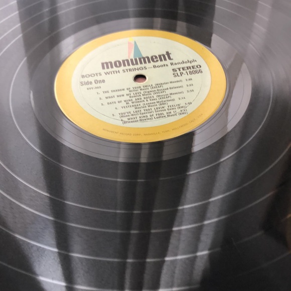 Boots Randolph Boots With Strings Vinyl Lp '66 - Picture 3 of 9